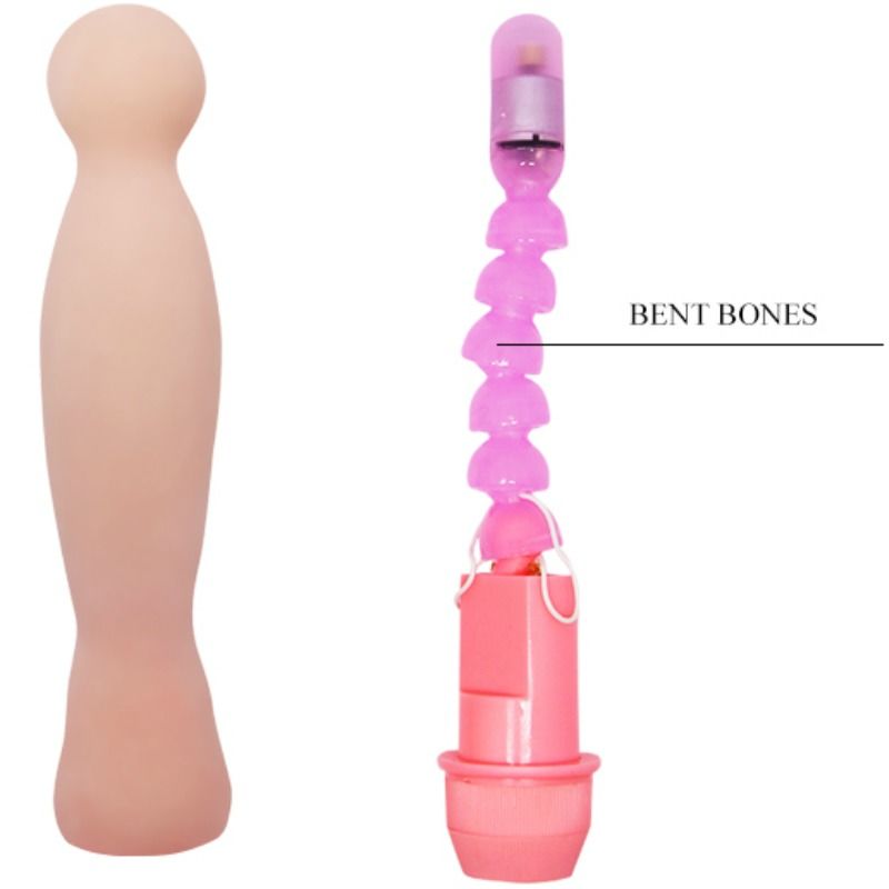 BAILE - VIBRADOR DE COLUMNA SENSUAL FLEXI VIBE 22 CM