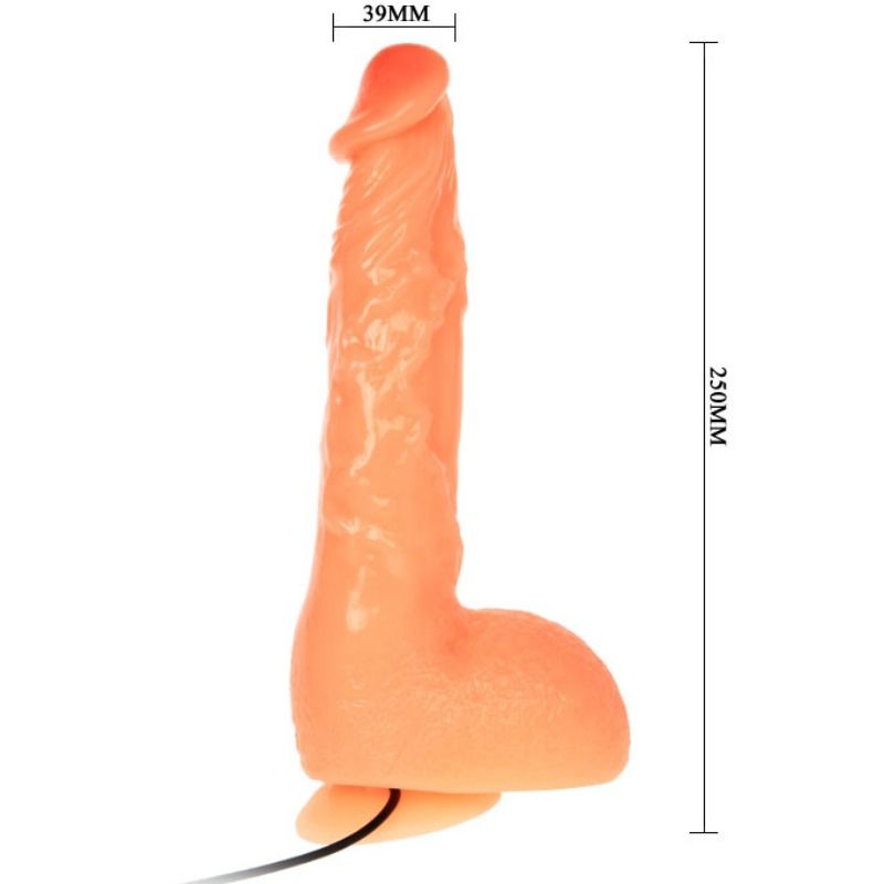 BAILE - DILDO DE VIBRACIÓN DE PENE CON SENSACIÓN REALÍSTICA DE VIBRACIÓN