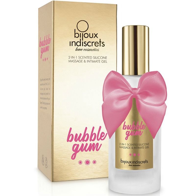 BIJOUX - GEL CHICLE 2 EM 1 SILICONA GOMA DE MORANGO 100 ML