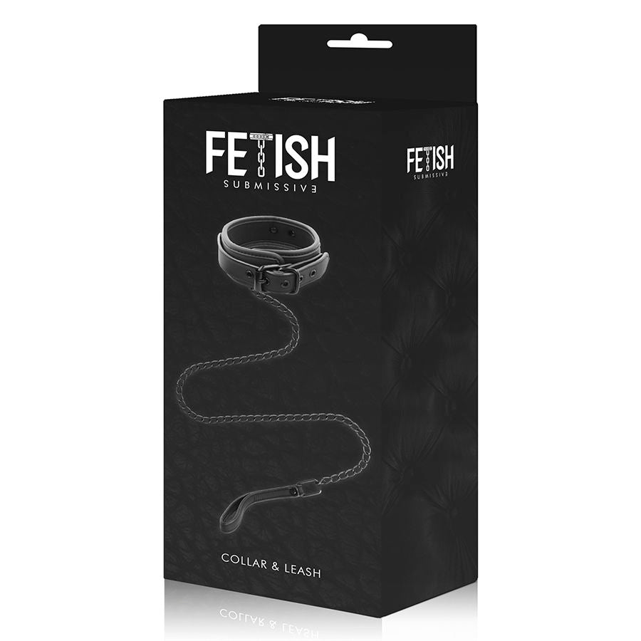 FETISH SUBMISSIVE - COLLAR DE CADENA CON FORRO DE NOPRENE