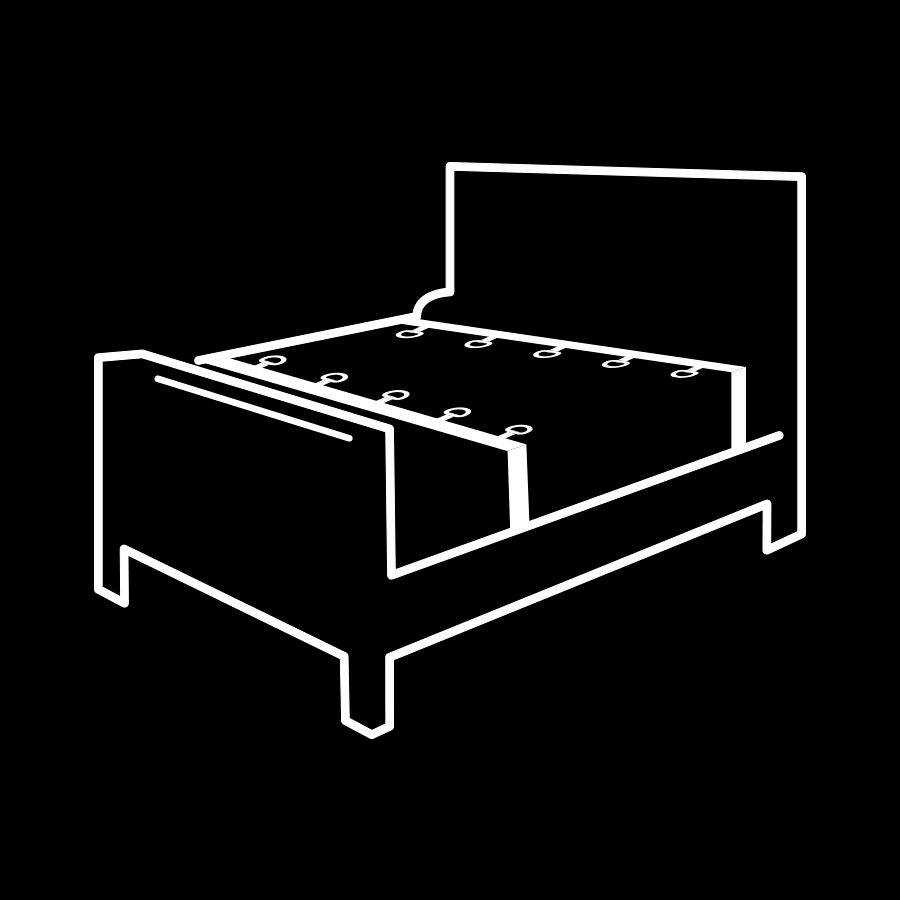FETISH SUBMISSIVE - CONJUNTO DE CONTENÇÃO DE LUXO PARA CAMA COM FORRO EM NEOPRENO - Sex Shop Sexy