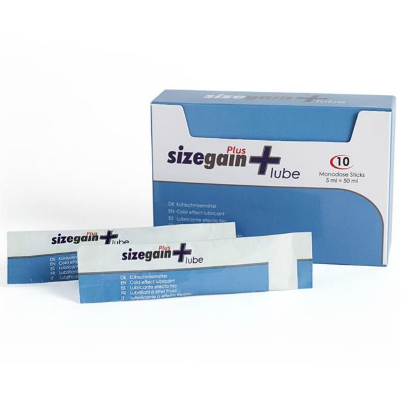 500 COSMETICS - SIZEGAIN PLUS LUBRIFICANTE EFEITO FRIO - Sex Shop Sexy