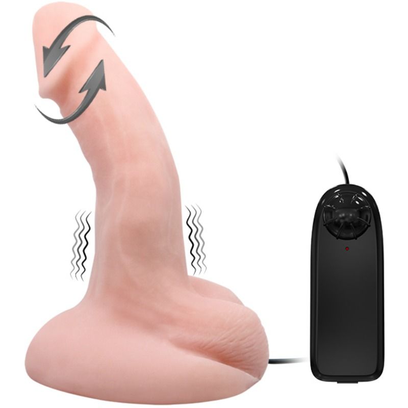 BAILE - ARBITRARINESS DILDO FUNÇÃO VIBRAÇÃO E ROTAÇÃO - Sex Shop Sexy