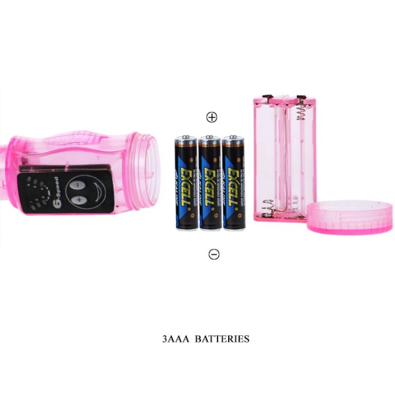 BAILE - DISTORTION ESTIMULADOR TRIPLO ROSA - Sex Shop Sexy