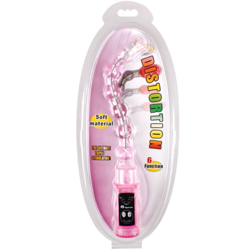 BAILE - DISTORTION ESTIMULADOR TRIPLO ROSA - Sex Shop Sexy