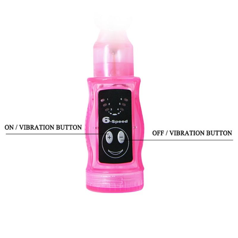 BAILE - DISTORTION ESTIMULADOR TRIPLO ROSA - Sex Shop Sexy
