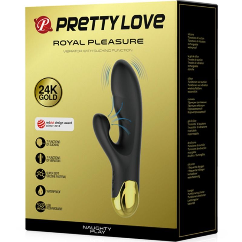 PRETTY LOVE - SMART NAUGHTY PLAY VIBRAÇÃO E ONDAS ESTIMULADORAS - Sex Shop Sexy
