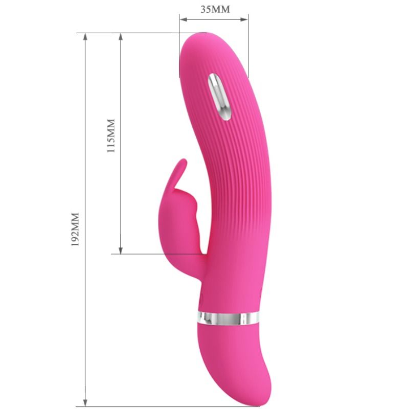 PRETTY LOVE - VIBRADOR FLIRTATION INGRAM COM ELETROCHOQUE - Sex Shop Sexy