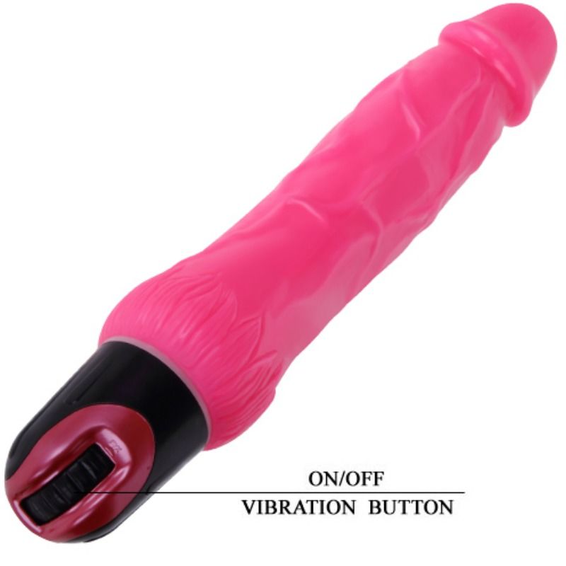 BAILE - VIBRADOR DAAPLY PLEASURE MULTIVELOCIDADE ROSA - Sex Shop Sexy