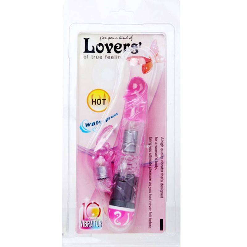 BAILE - VIBRADOR MULTIVELOCIDADES COM RABBIT - Sex Shop Sexy