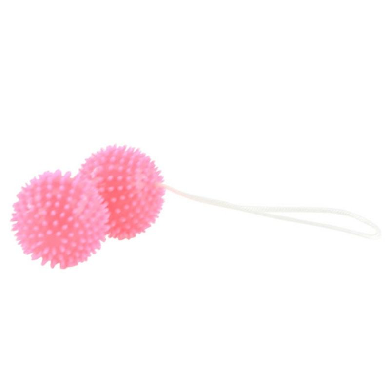 BAILE - A DEEPLY PLEASURE BOLAS TEXTURADAS ROSA 3.6 CM - Sex Shop Sexy