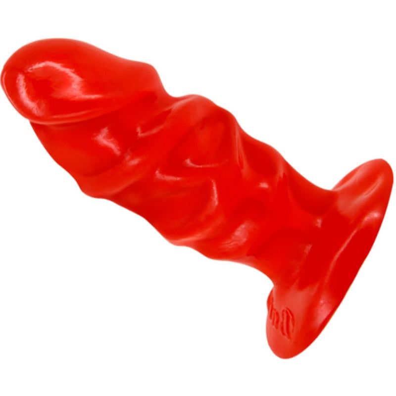 BAILE - PLUG ANAL UNISEXO CON VENTOSA ROJA