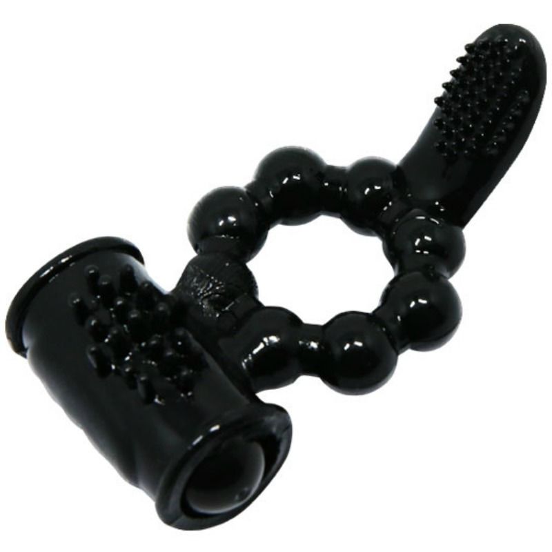 BAILE - SWEET RING ANEL COM DUPLO ESTIMULADOR - Sex Shop Sexy