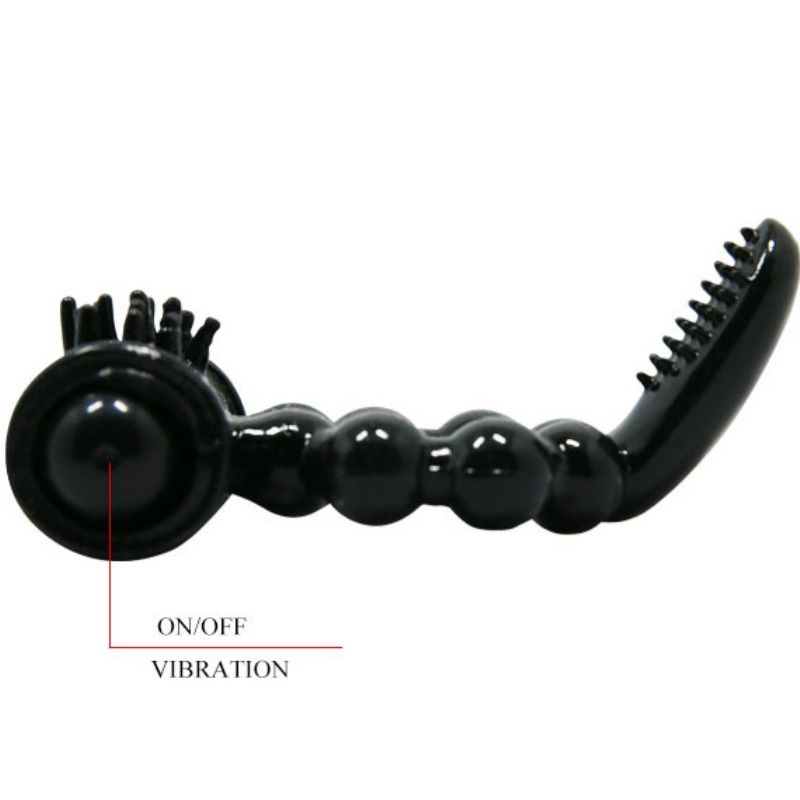 BAILE - SWEET RING ANEL COM DUPLO ESTIMULADOR - Sex Shop Sexy