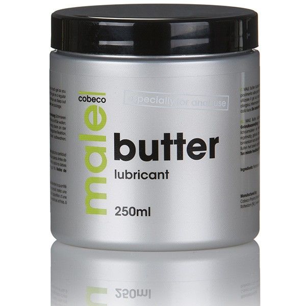 COBECO - MALE MANTEIGA LUBRIFICANTE BRANCA 250 ML - Sex Shop Sexy