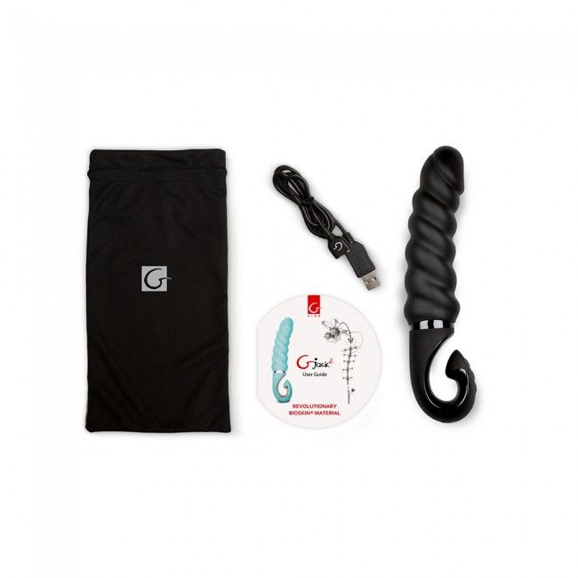 G-VIBE - G-JACK 2 - CONSOLADOR VIBRANTE NEGRO