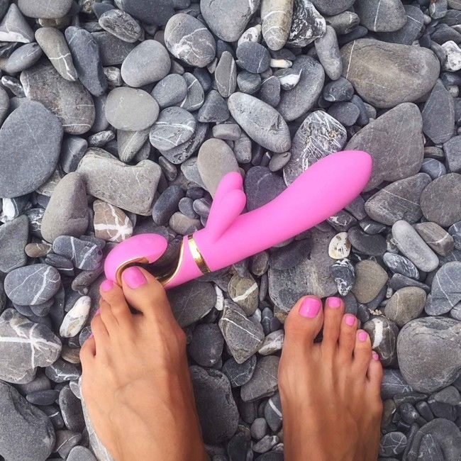 G-VIBE - VIBRADOR G-RABBIT ROSA CONEJITO RAMPANTE