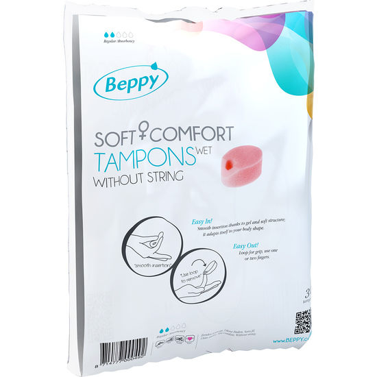 BEPPY - TAMPONES SUAVES CONFORT MOLHAM 30 UNIDADES