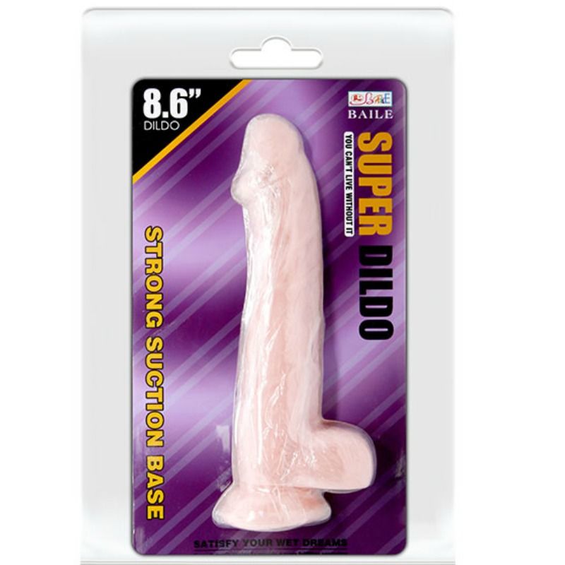 BAILE - SUPER DILDO REALISTA 22 CM