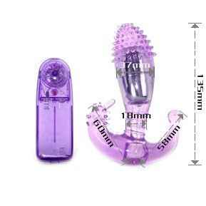 BAILE - ESTIMULADOR VAGINAL E ANAL COM VIBRAÇÃO