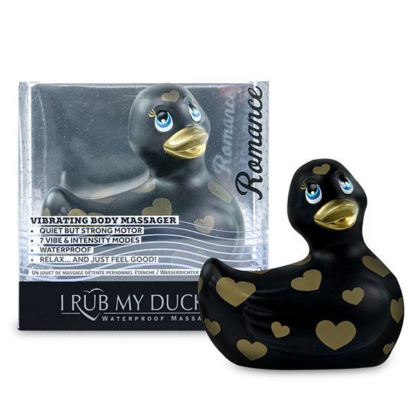 JUGUETES DE BIG TEASE - ME FROTO EL PATITO 2.0 | ROMANCE (NEGRO Y ORO)