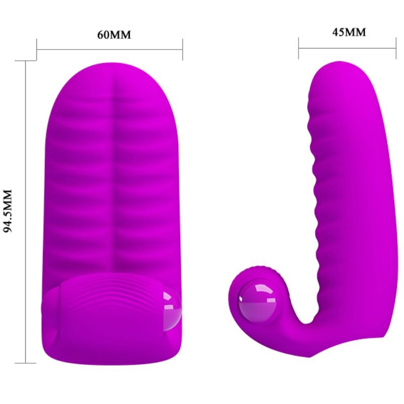 PRETTY LOVE - ABBOTT FINGER ESTIMULADOR LILÁS - Sex Shop Sexy