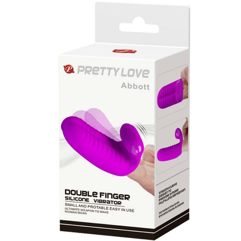 PRETTY LOVE - ABBOTT FINGER ESTIMULADOR LILÁS - Sex Shop Sexy