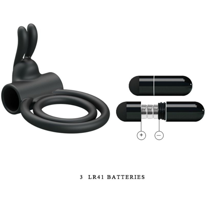 PRETTY LOVE - ANEL VIBRADOR DE SILICONA OSMOND