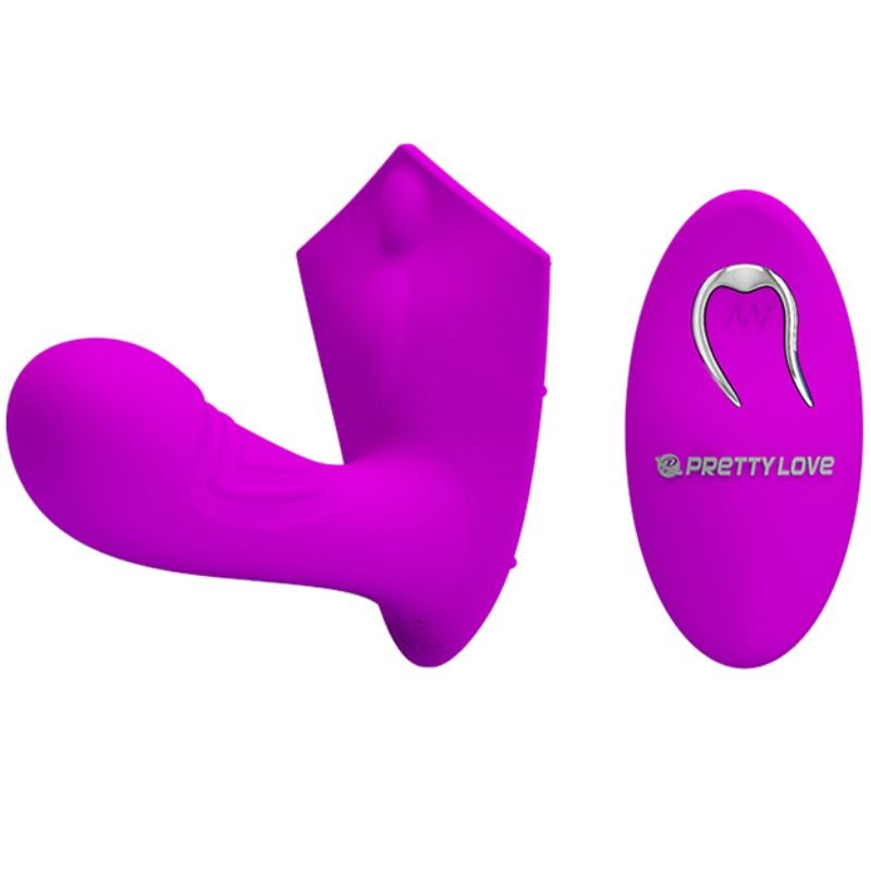 PRETTY LOVE - WILLIE ESTIMULADOR COMANDO REMOTO - Sex Shop Sexy