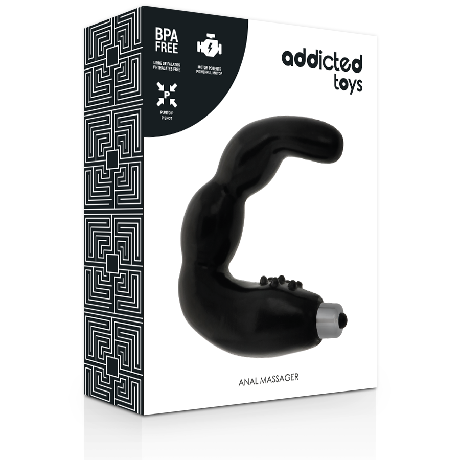 ADDICTED TOYS - MASAJEADOR ANAL DE PRÓSTATA VIBRADOR