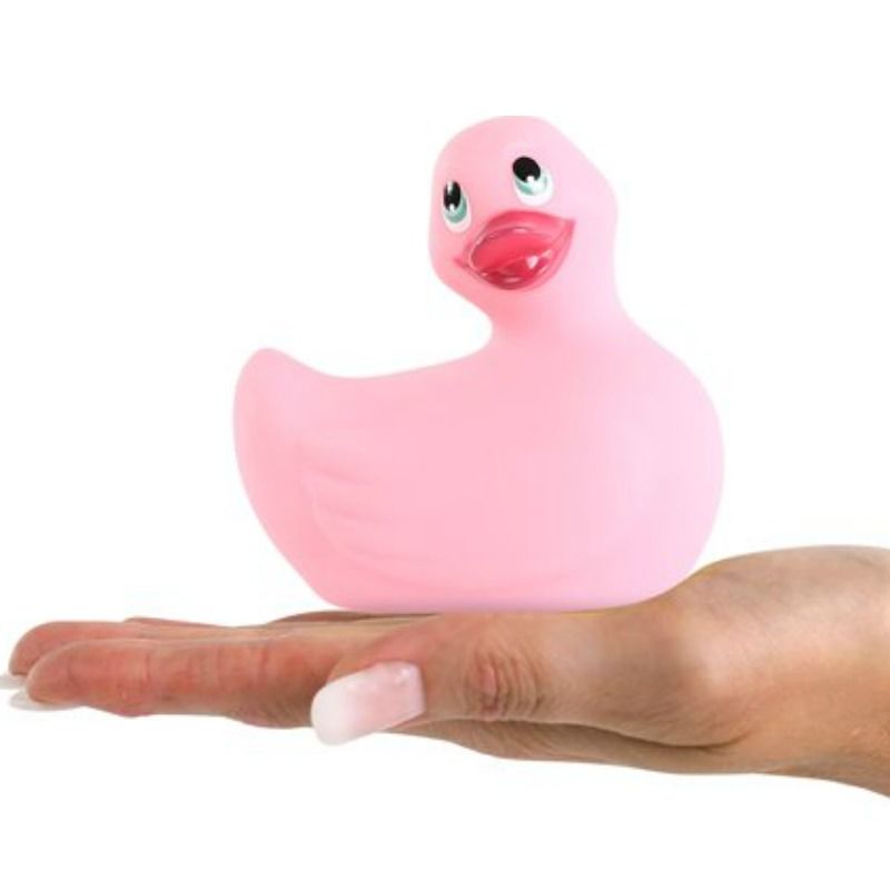 BIG TEASE TOYS - I RUB MY DUCKIE CLÁSICO VIBRADOR ROSA ROSA