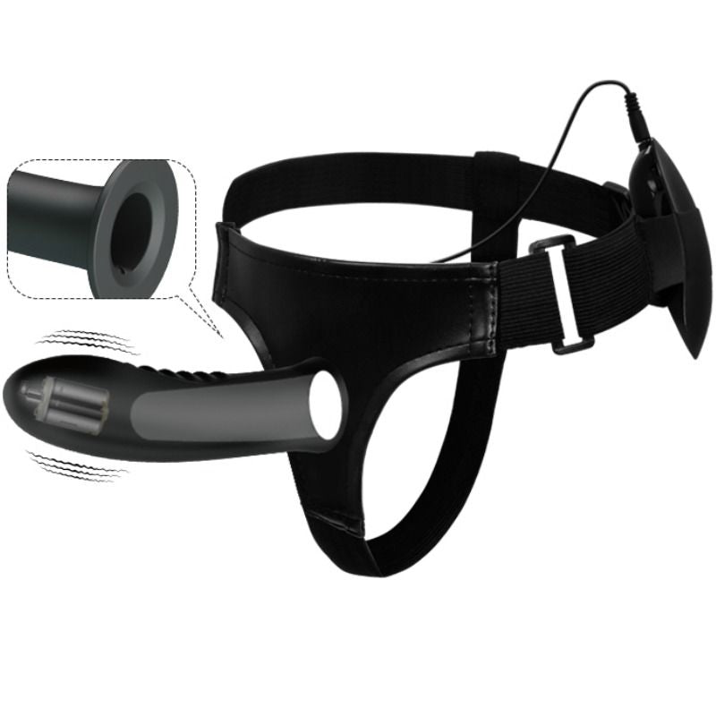 PRETTY LOVE - MYRON STRAP ON CON VIBRADOR Y DILDO