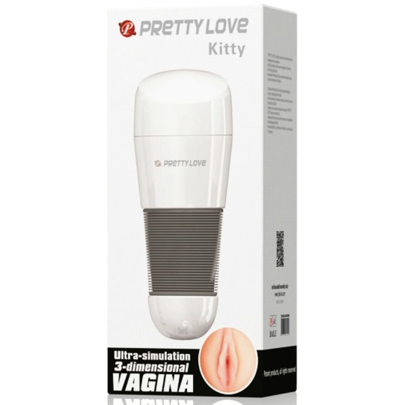 Pretty Love - Kitty Masturbador de Vagina Blanca 2