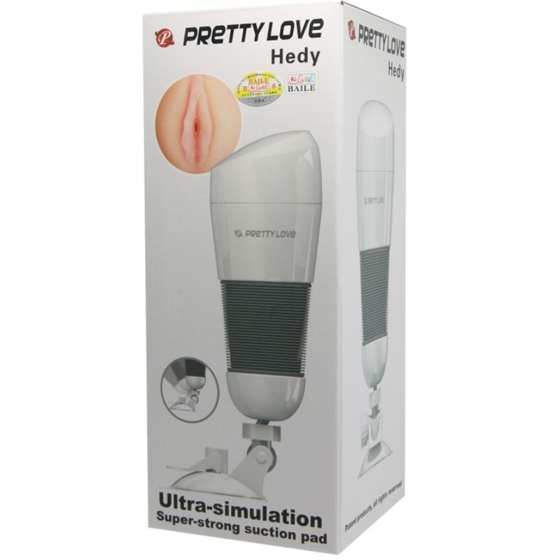 Pretty Love - Masturbador de vagina Hedy Branco