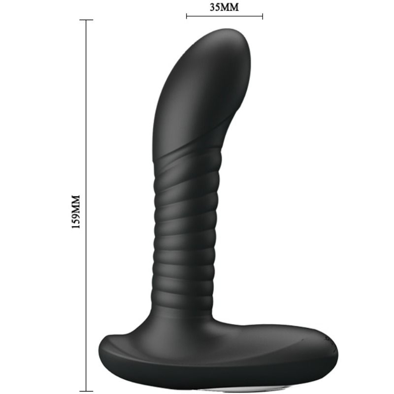 Pretty Love - Merlin Rotación Anal y Función de Vibración Negra