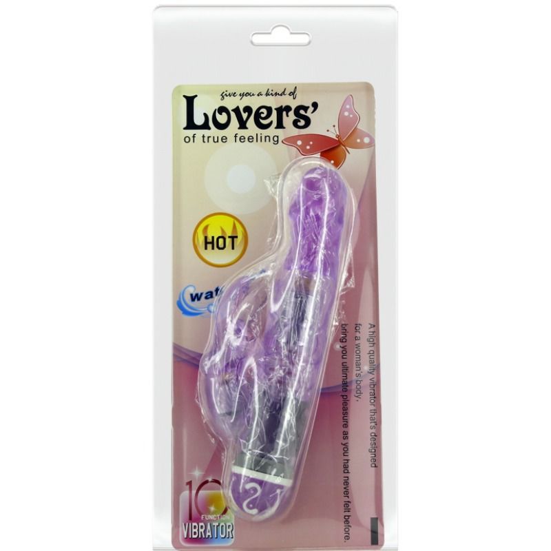 BAILE - VIBRADOR MULTIVELOCIDADES COM RABBIT LILÁS - Sex Shop Sexy