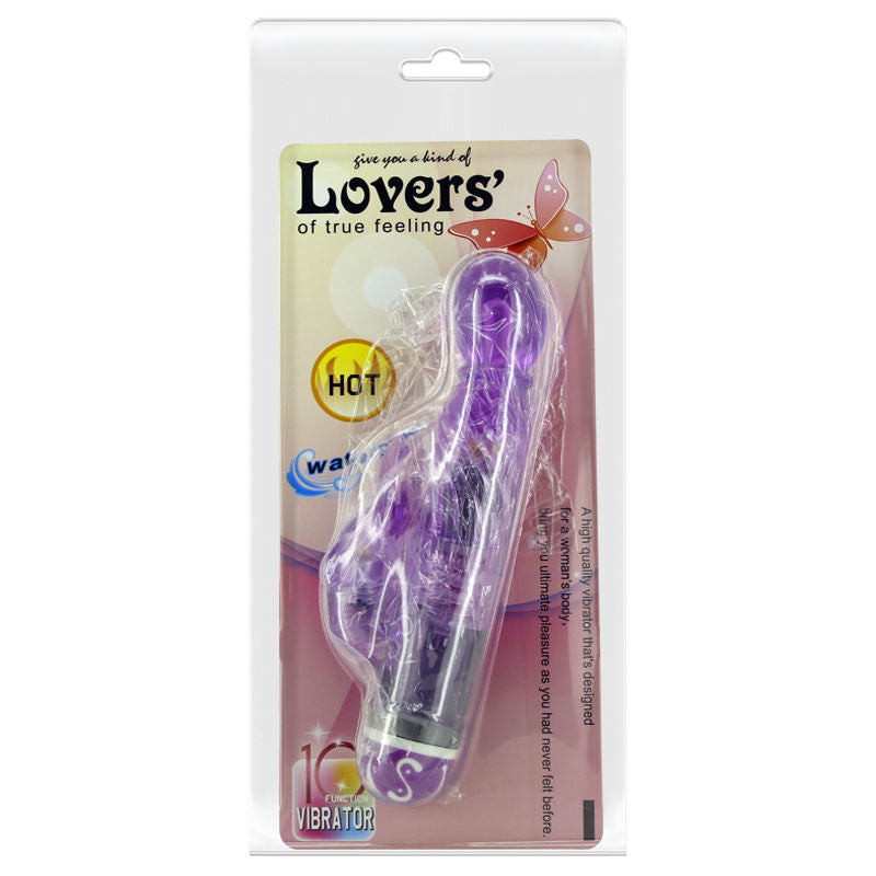 BAILE - VIBRADOR MULTIVELOCIDADES COM ESTIMULADOR LILÁS - Sex Shop Sexy