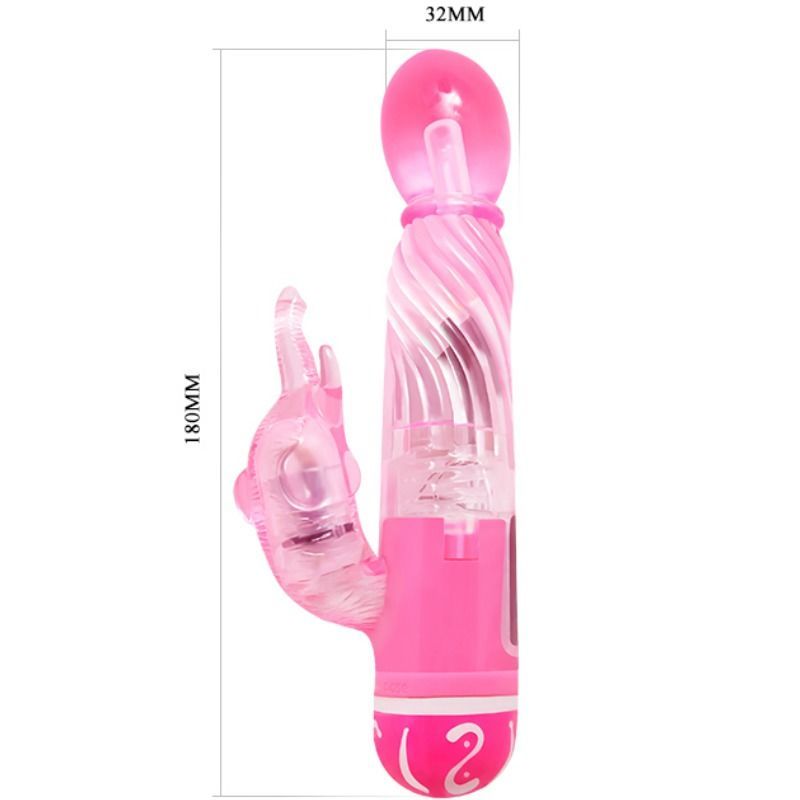 BAILE - VIBRADOR MULTIVELOCIDAD CON ESTIMULADOR LILS