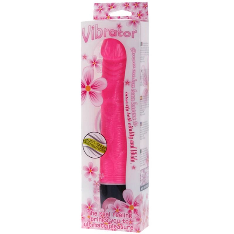 BAILE - VIBRADOR MULTIVELOCIDADE 21.5 CM ROSA - Sex Shop Sexy