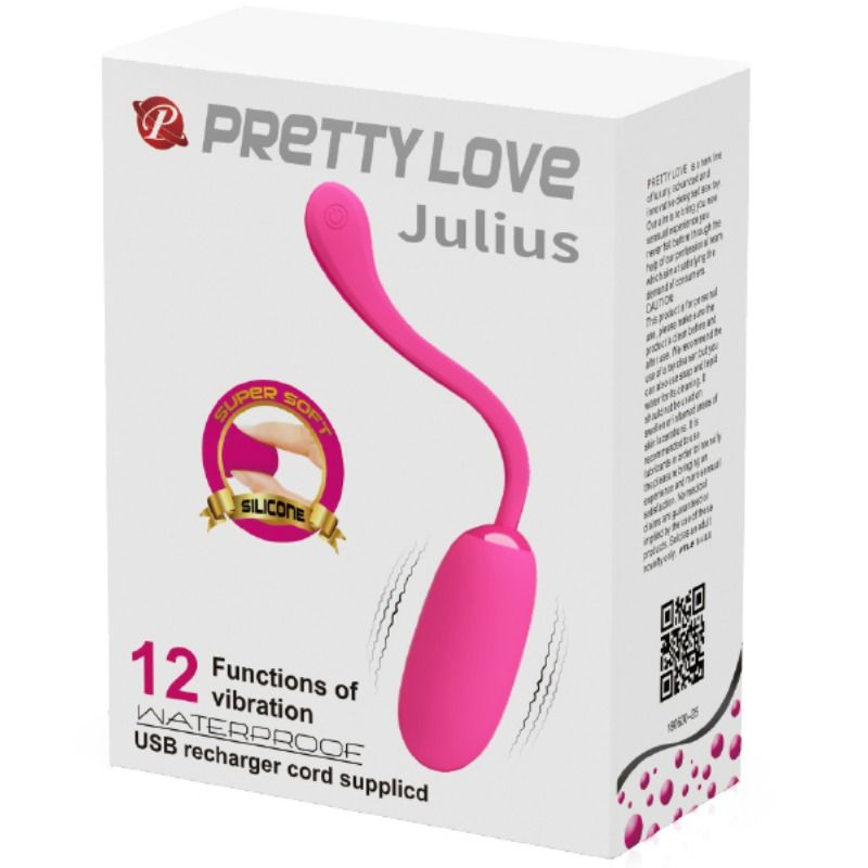 PRETTY LOVE - SMART JULIUS OVO VIBRADOR - Sex Shop Sexy