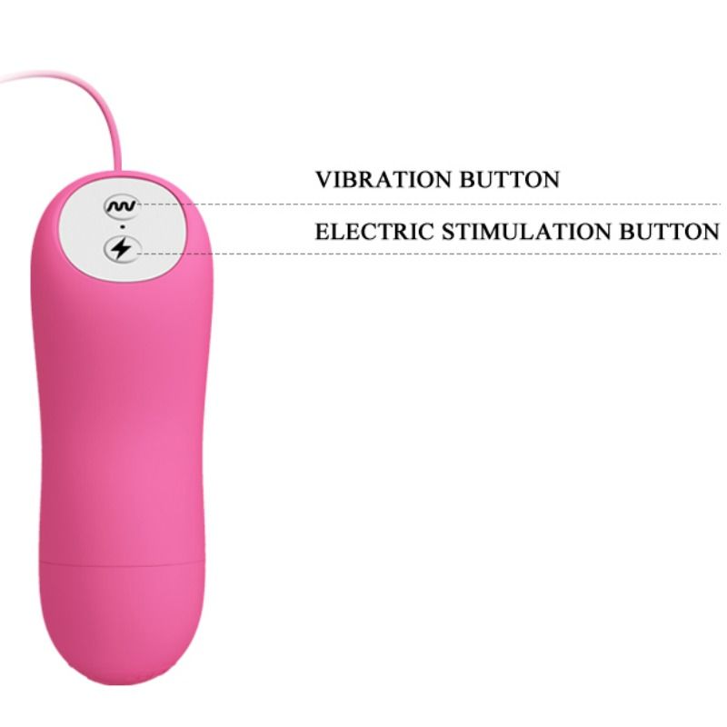 BAILE - PINÇAS ROMANTIC WAVE COM VIBRAÇÃO E ELETROCHOQUE FÚCSIA - Sex Shop Sexy