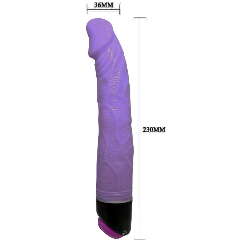Baile - Vibrador Realista Adour Club 23 Cm Lilas
