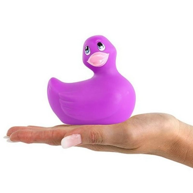 BIG TEASE TOYS - FROTO MI PATITO PATO VIBRADOR CLÁSICO ROXO