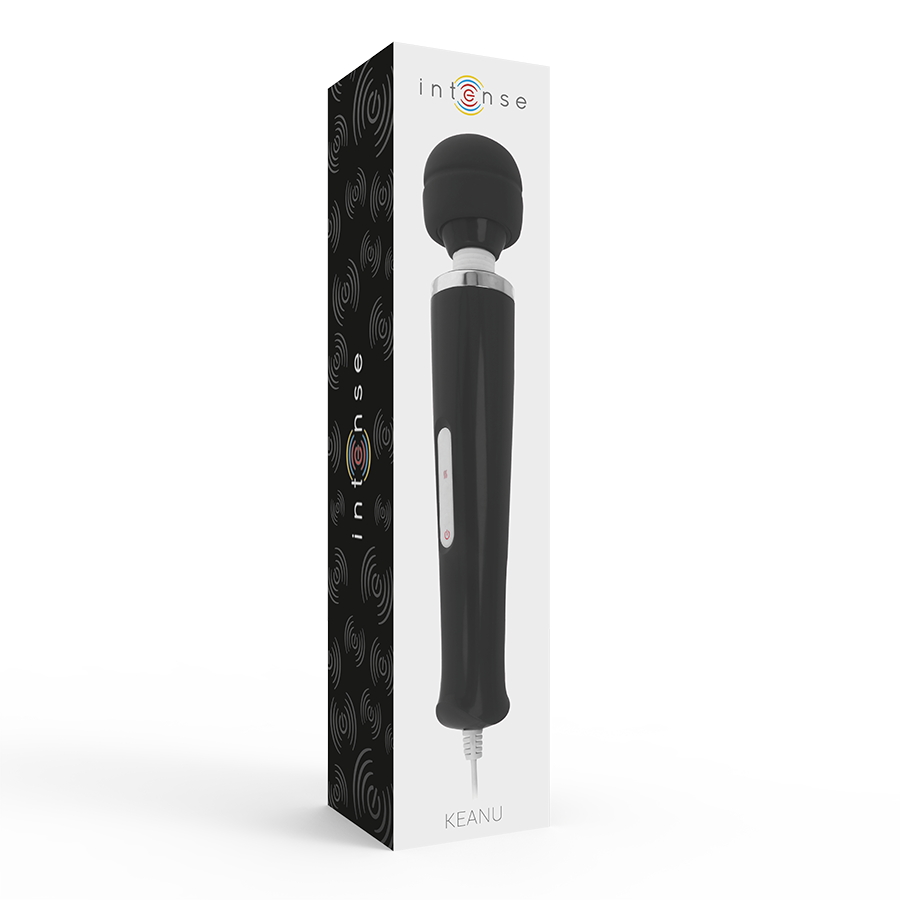 INTENSO - MASSAGADOR KEANU WAND PRETO