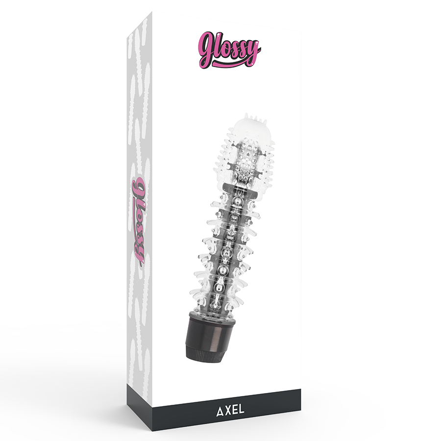 GLOSSY - VIBRADOR AXEL NEGRO