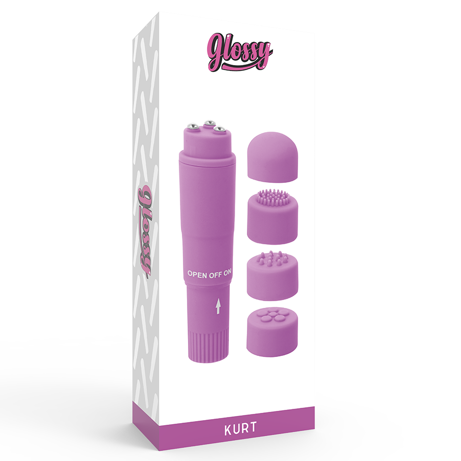 BRILLANTE - MASAJEADOR DE BOLSO KURT ROXO