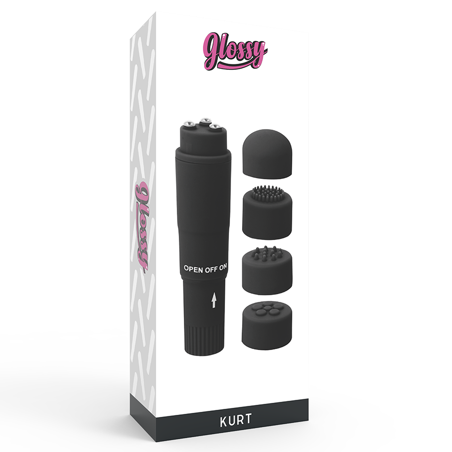 BRILLANTE - MASAJEADOR DE BOLSO KURT PRETO