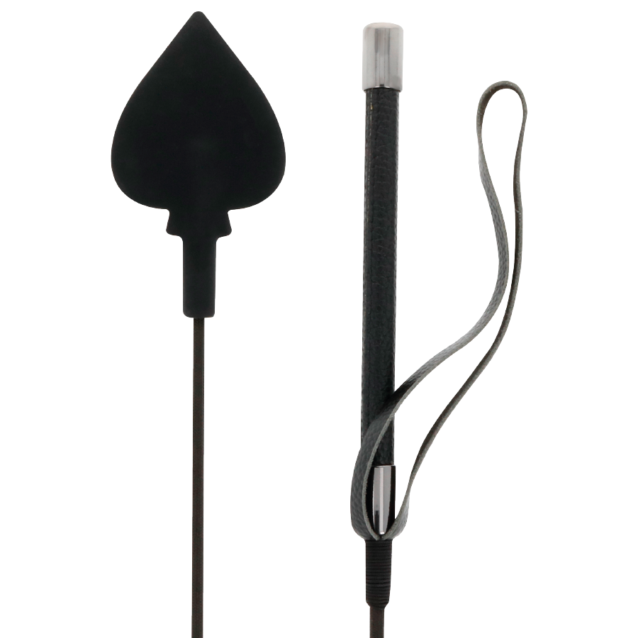 DARKNESS - CHICOTE DE SILICONA PRETO 60CM