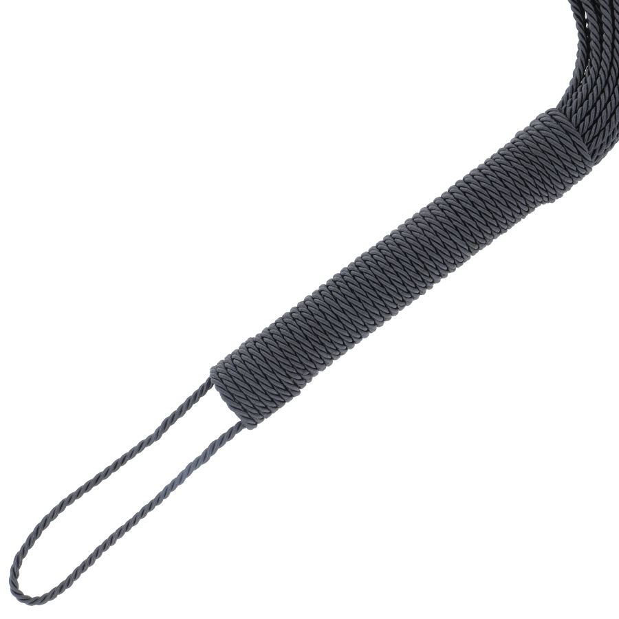 OSCURIDAD - CHICOTE BONDAGE NEGRO 50CM