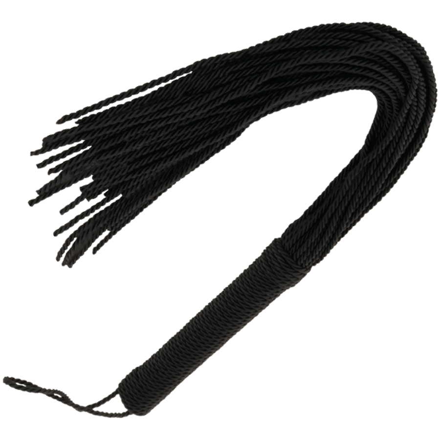 OSCURIDAD - CHICOTE BONDAGE NEGRO 50CM